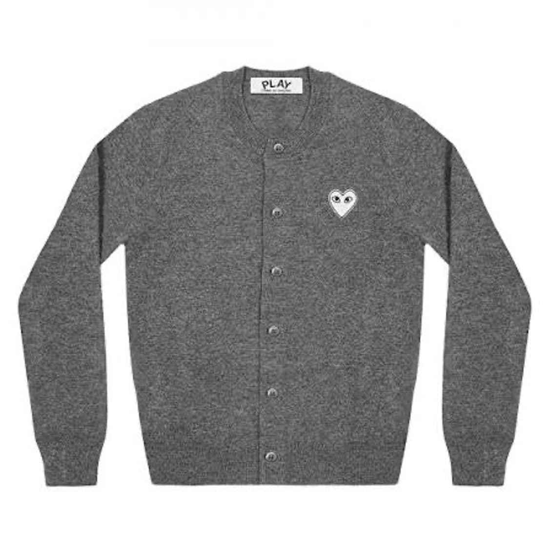 (새상품) 꼼데가르송 라이트그레이 화이트와펜 S사이즈 상품이미지2