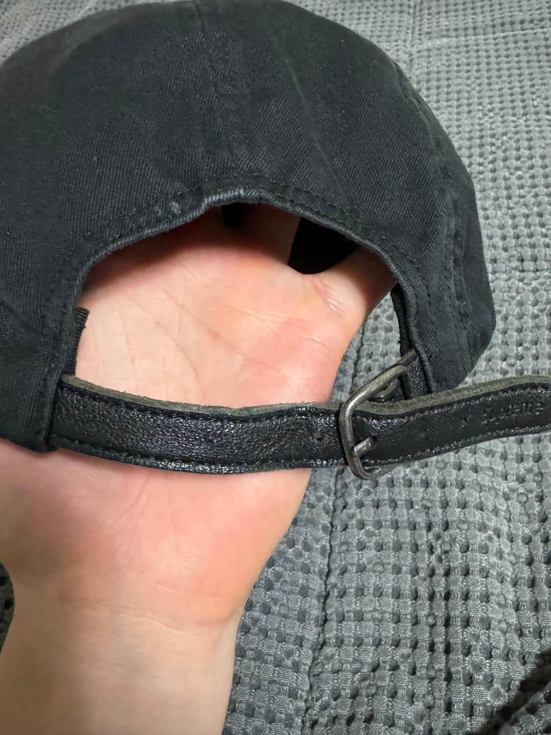 슈프림 캠프캡 블랙 상품이미지5