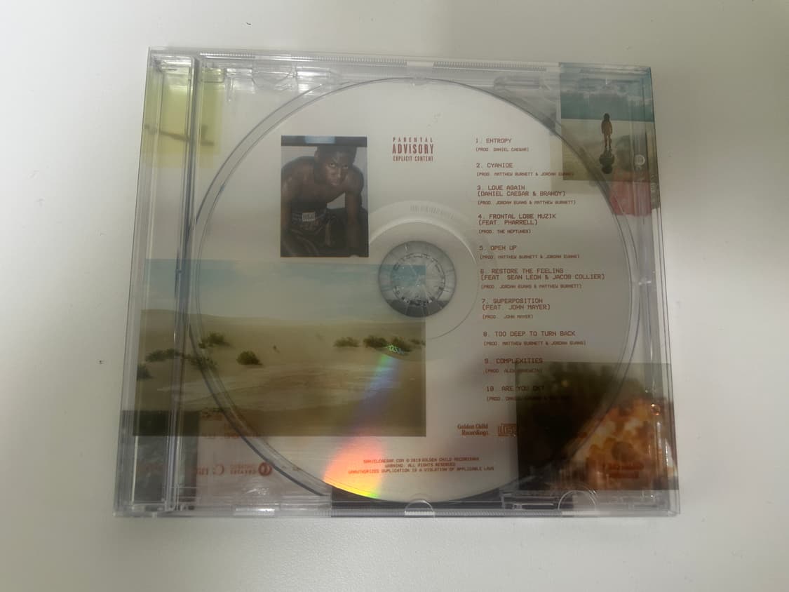 Daniel Caesar 다니엘 시저 CASE STUDY 01 CD 상품이미지1