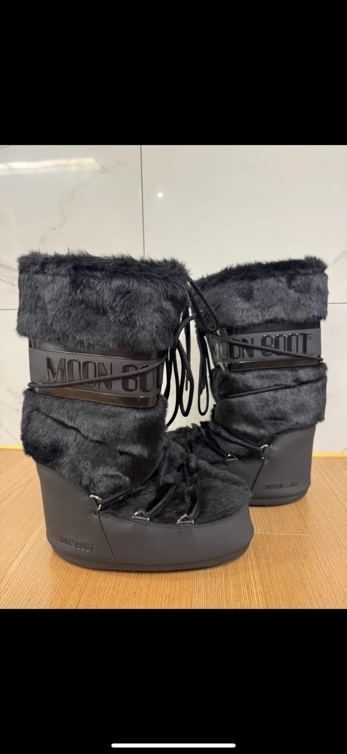 문부츠 시어링 롱부츠(새상품)EU39/41 상품이미지2