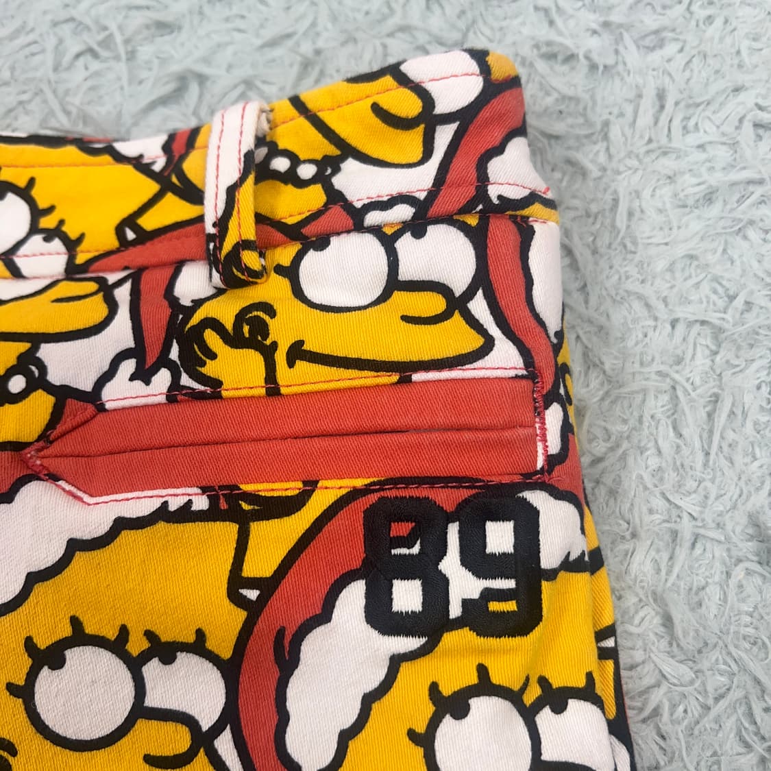 파리게이츠 x 심슨 콜라보 플레어 골프스커트 1호 상품이미지2