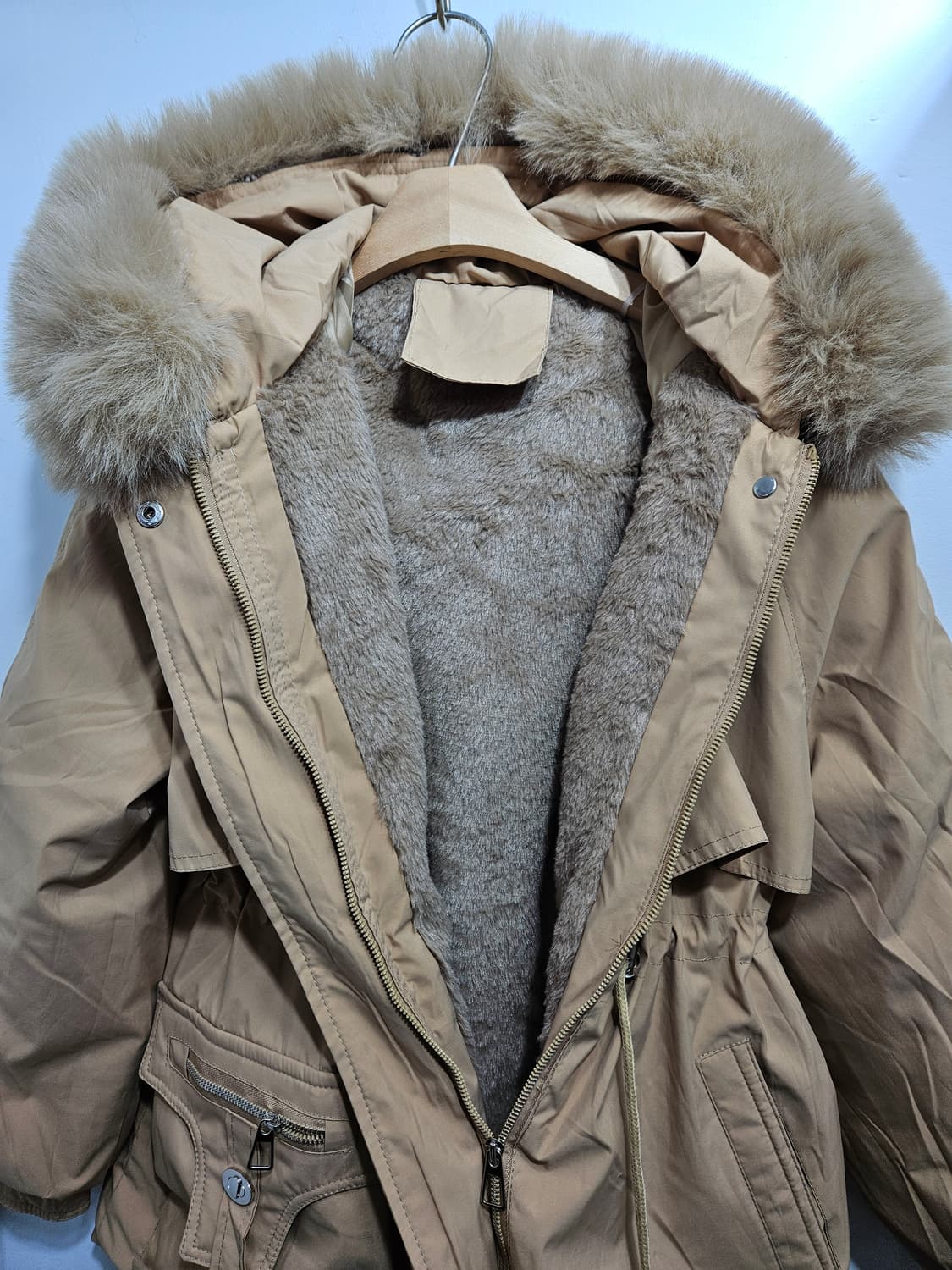 후드 퍼 야상 점퍼 상품이미지3