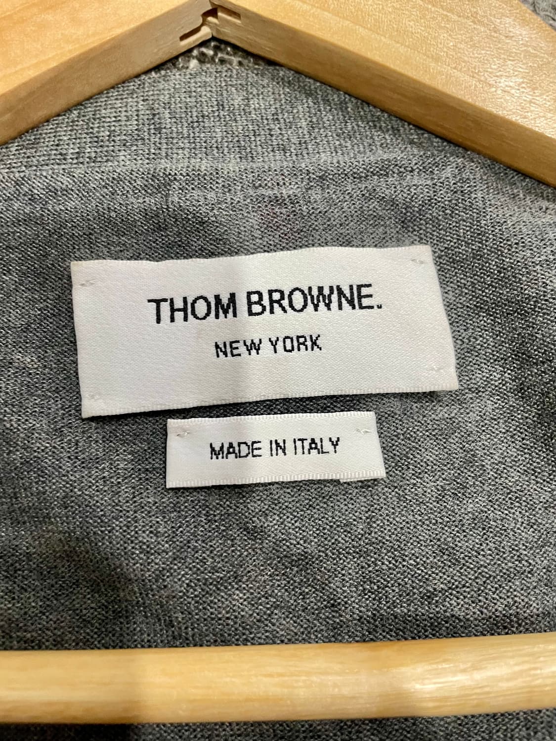 톰브라운 그레이 울 가디건 사이즈 1 정품 상품이미지3