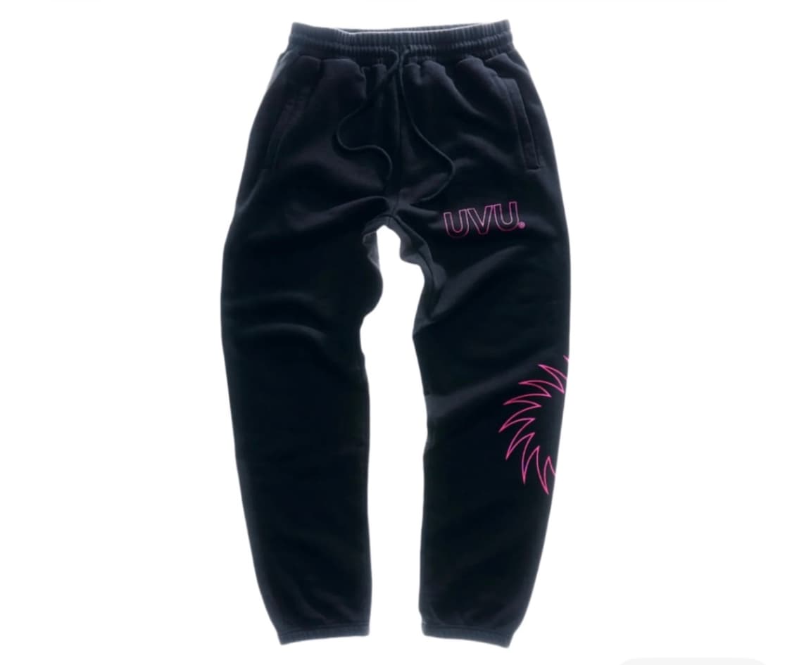 UVU 팬츠 블랙 핑크 M 상품이미지2