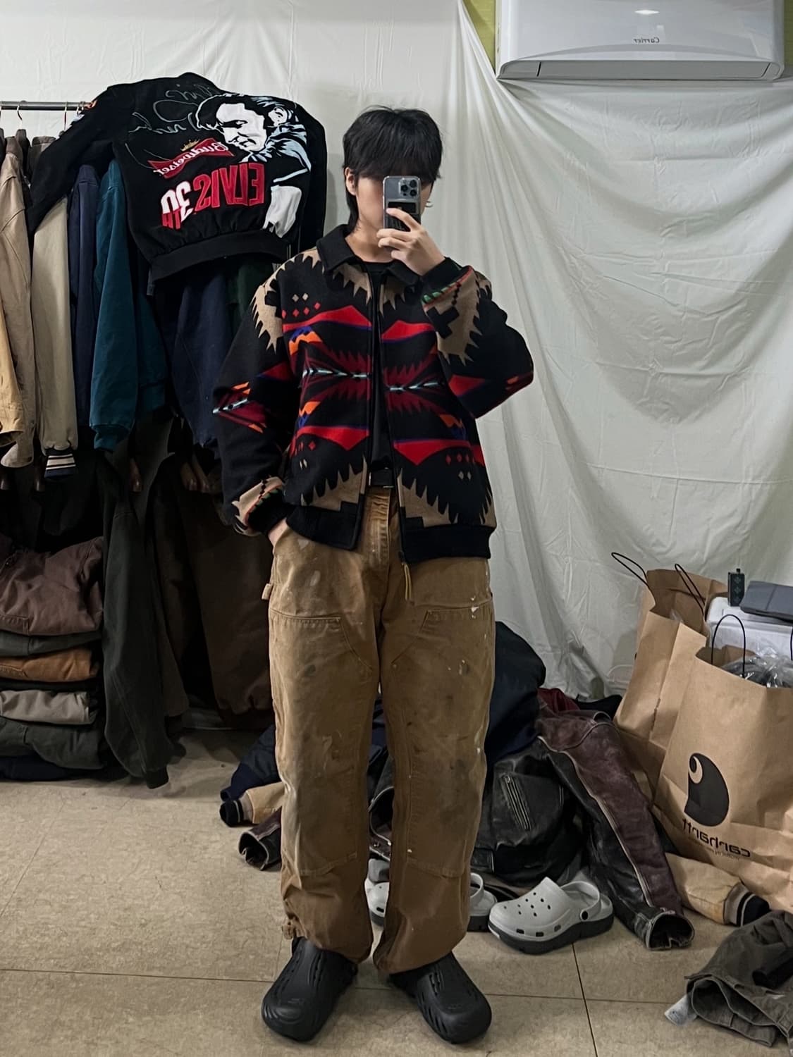 펜들턴 나바호 블랭킷 울 자켓 상품이미지4