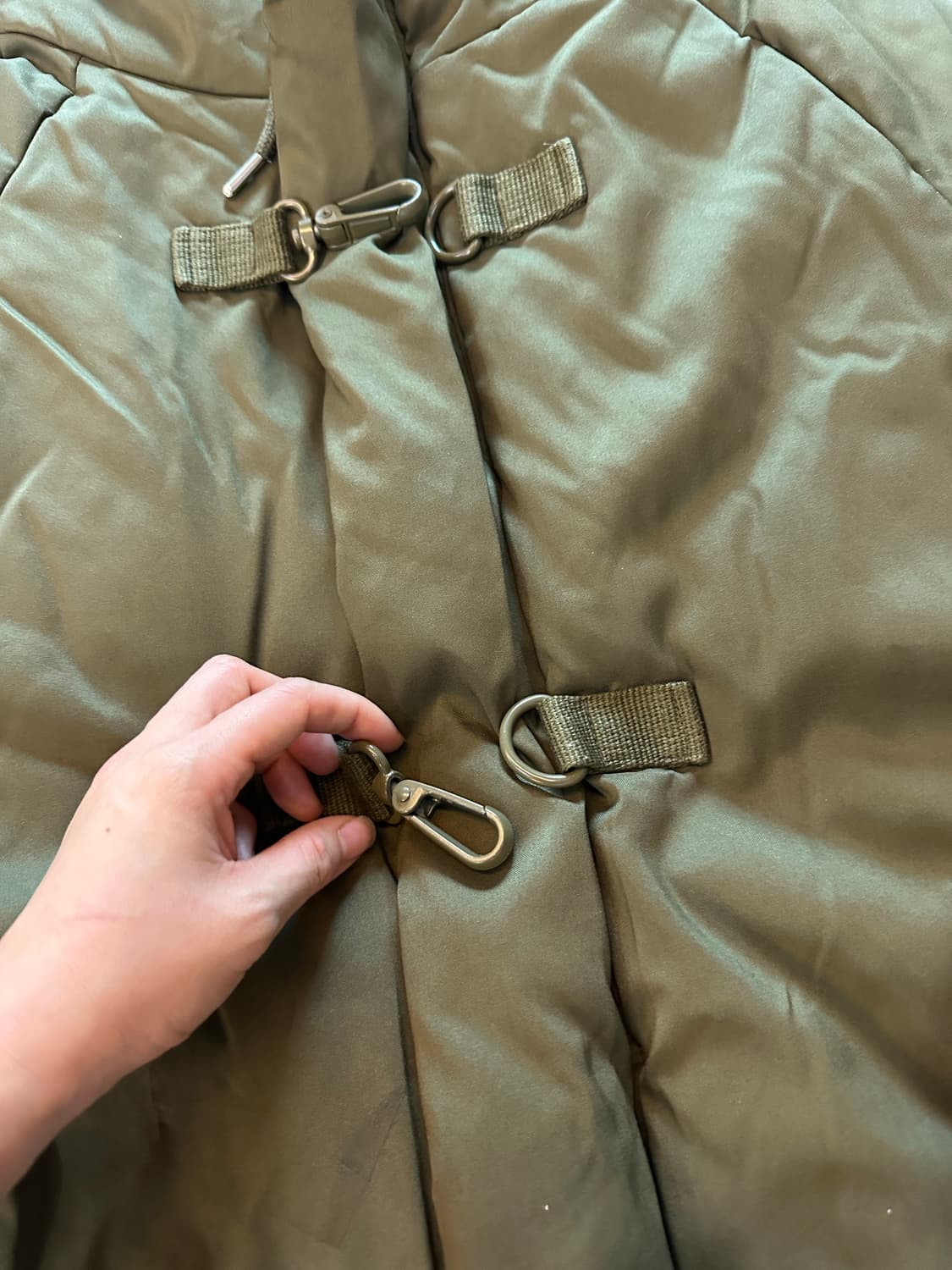 Mountain Adventure 카키 패딩 M 상품이미지4