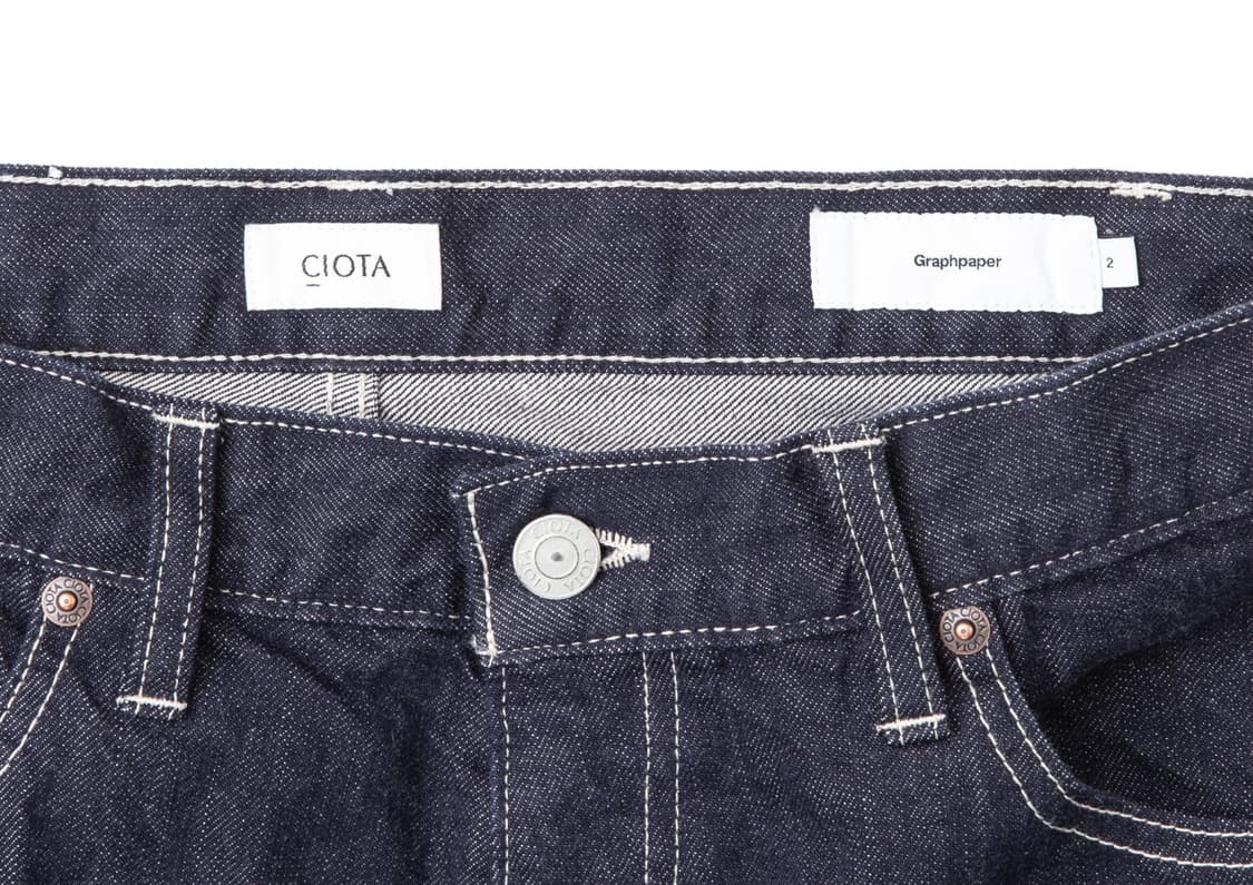 Graphpaper × CIOTA Suvin Cotton Denim  상품이미지6