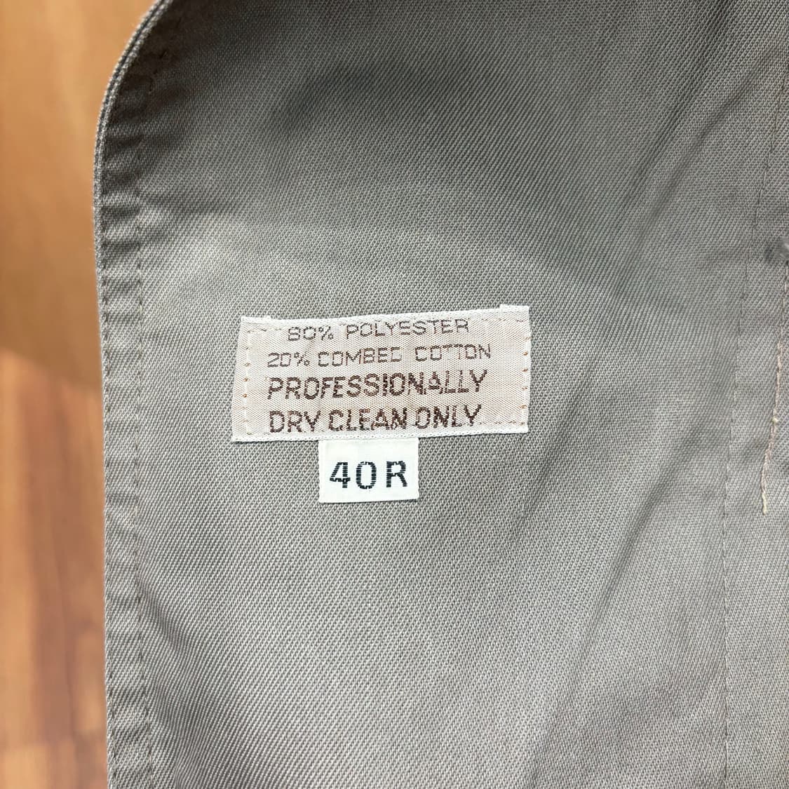 크리스찬 디올 트렌치 코트 소매 스트랩 더블 브레스티드 디테일 그레이 상품이미지7