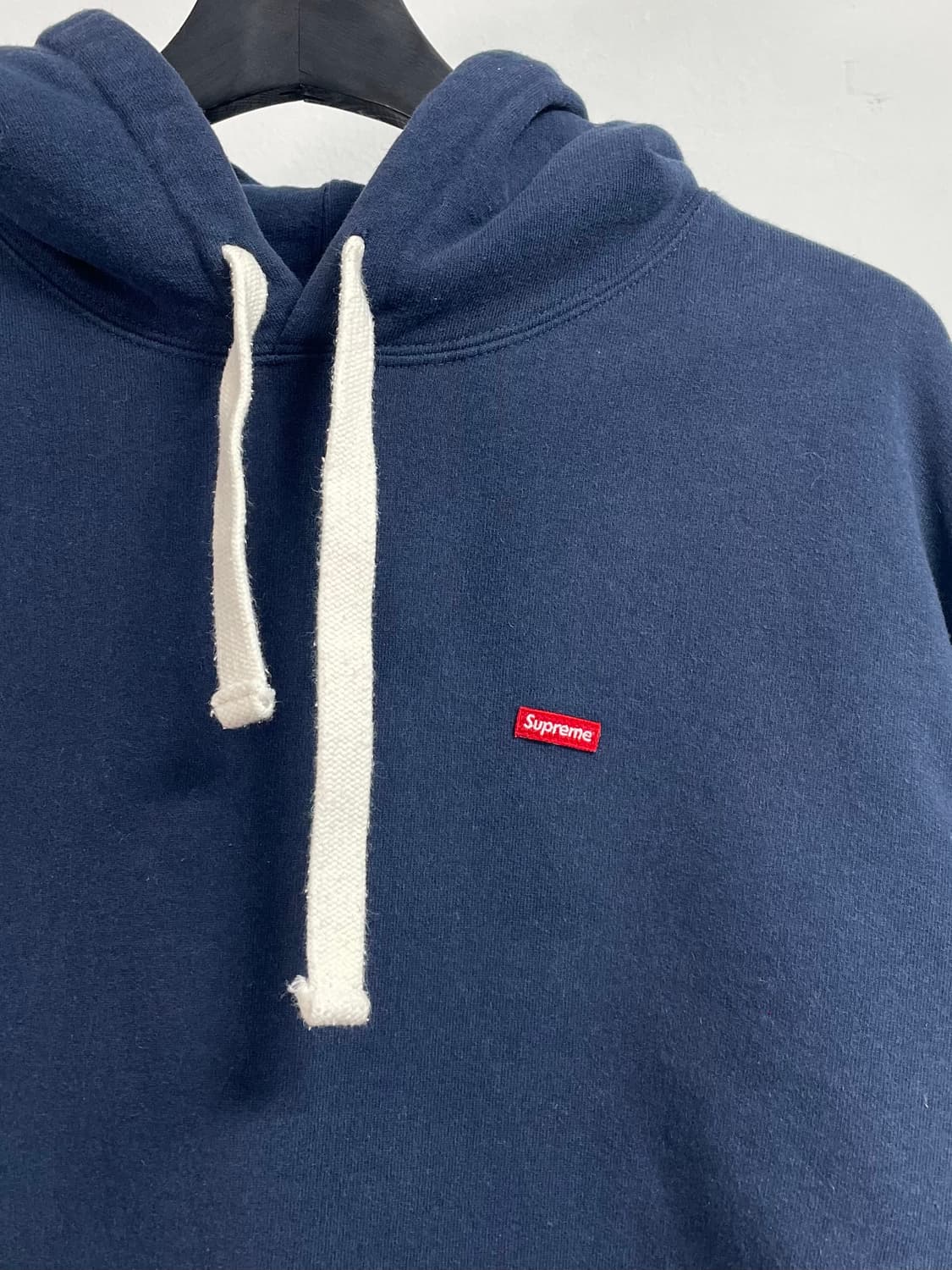  슈프림 스몰 박스 네이비 후드티 (on.324)   상품이미지2