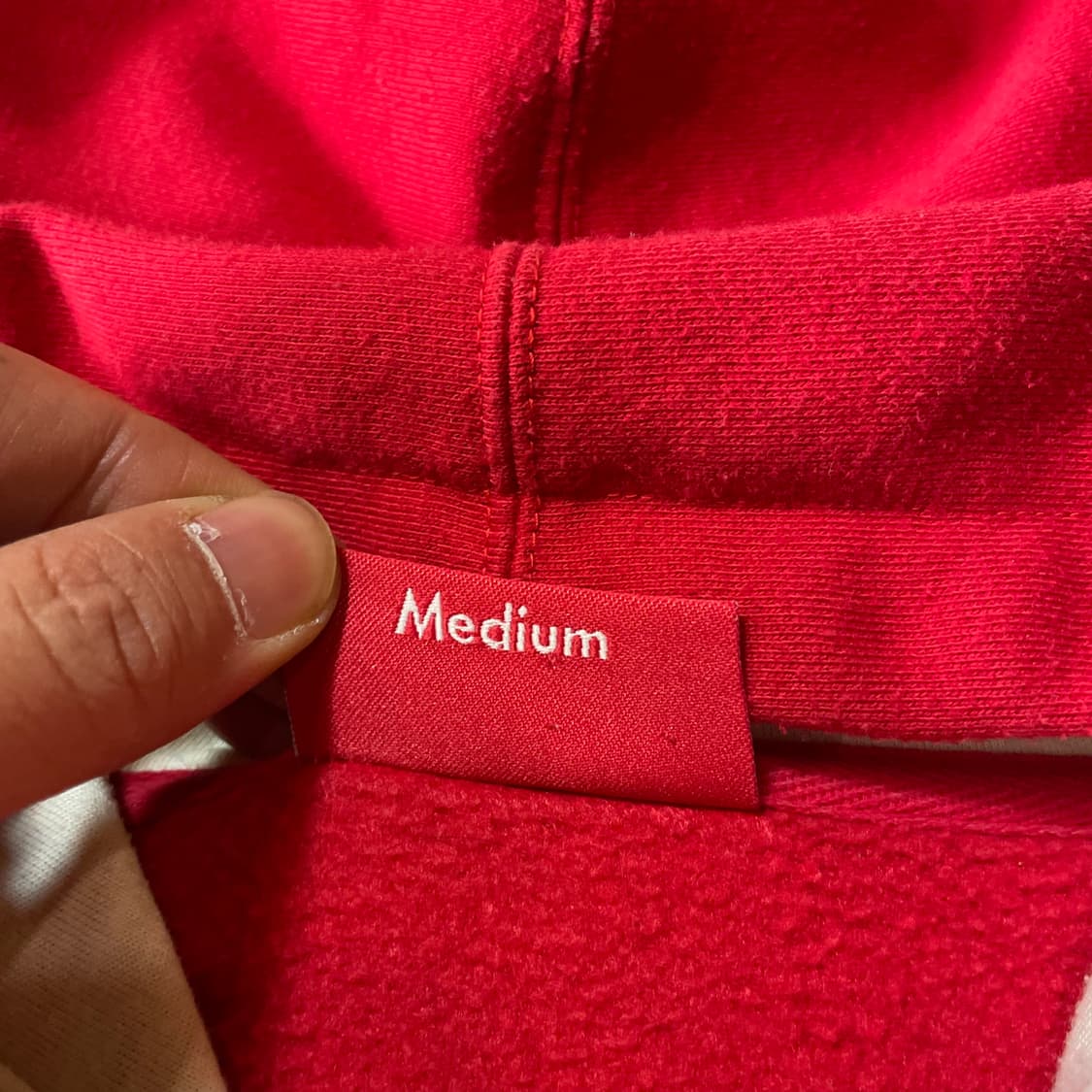 슈프림 스펠로고 후드티 상품이미지4