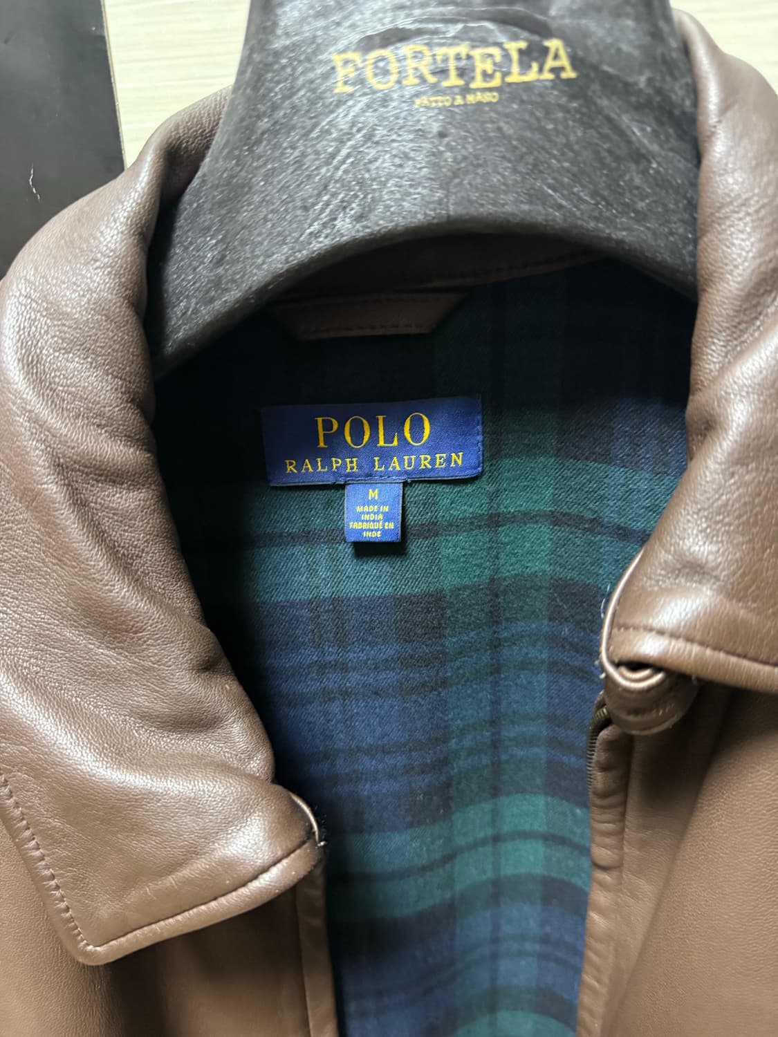 폴로 가죽자켓 판매 상품이미지2