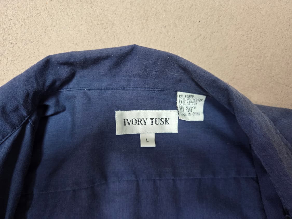 Guayabera 구아야베라 쿠바 셔츠 네이비 상품이미지2