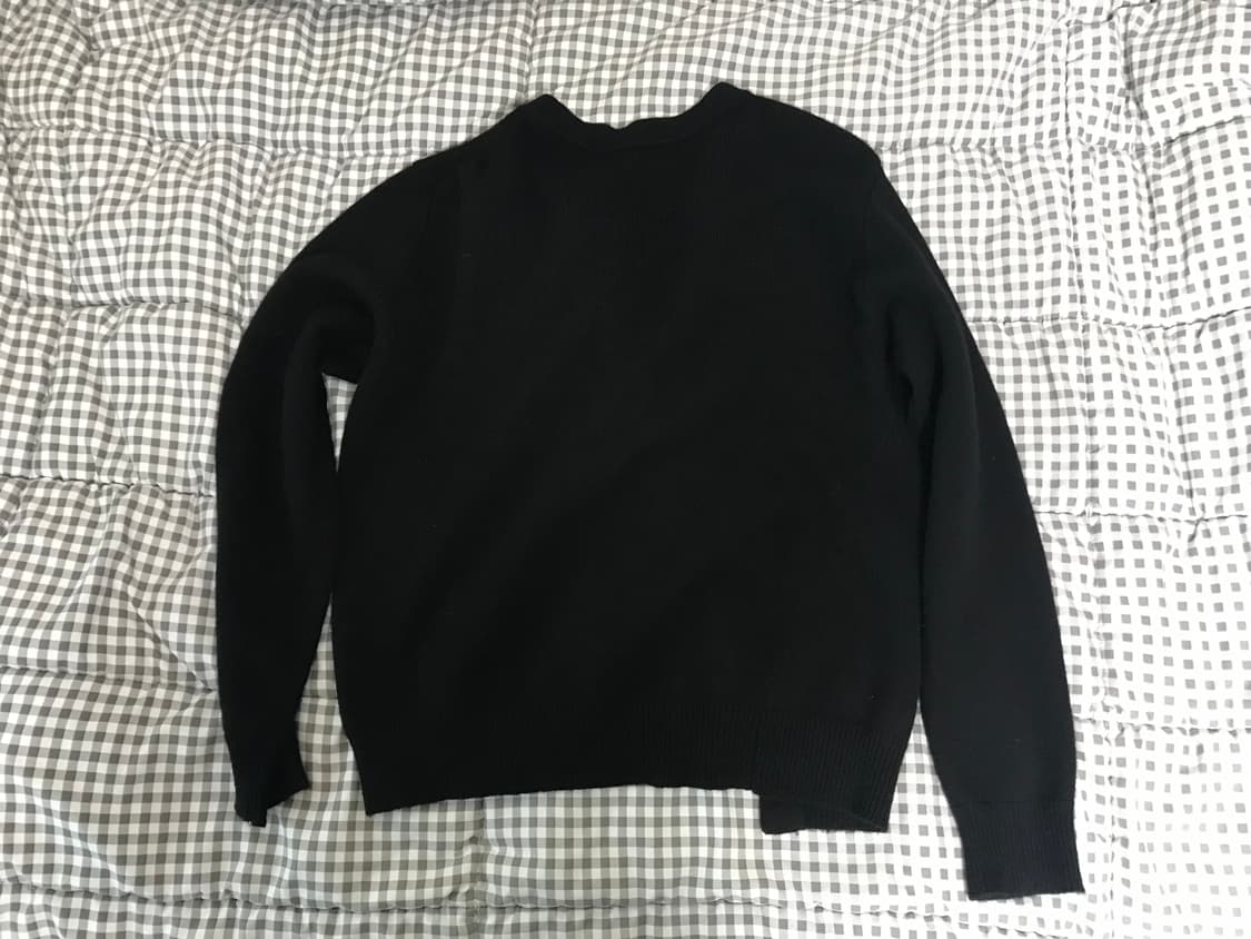 (L) 2WAY CARDIGAN Black 상품이미지2