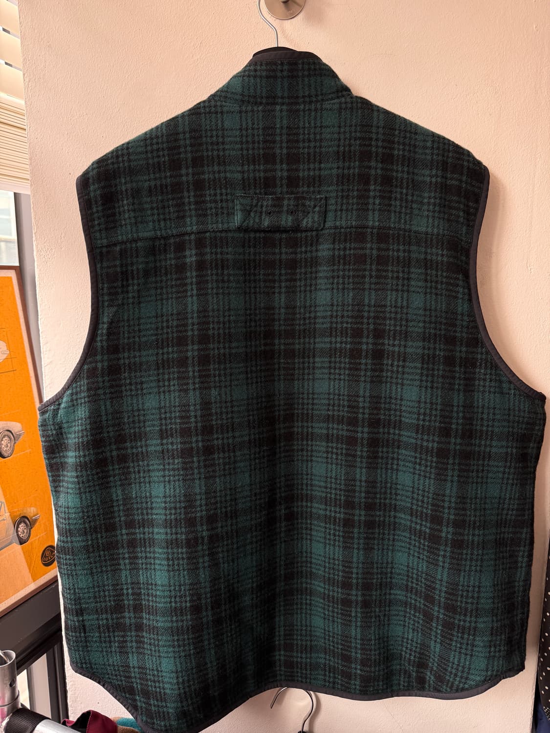 L.L.Bean Wool Blend Sherpa Vest XL 상품이미지5
