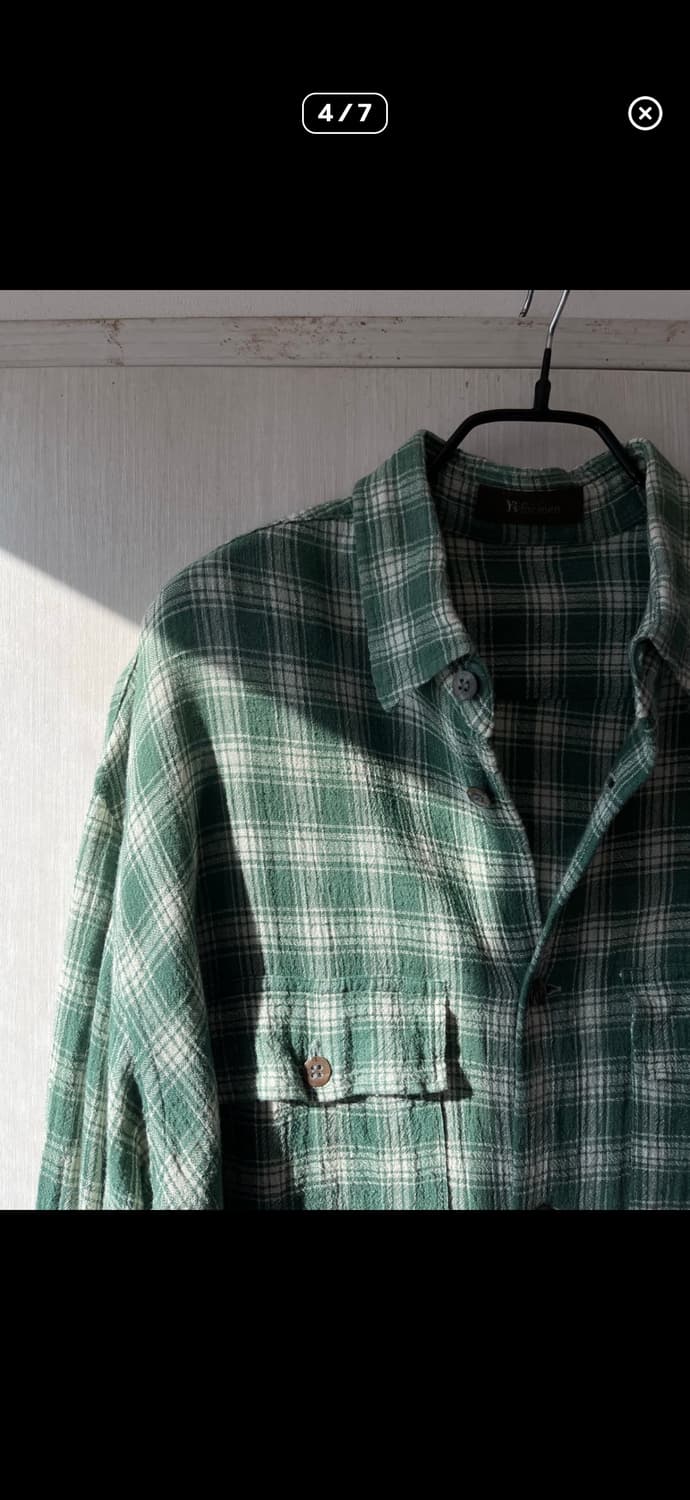 요지야마모토 ysformen 체크 여름셔츠 상품이미지4