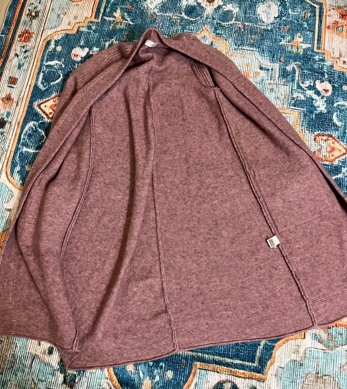 한섬 타임 알파카 블레디드 롱 가디건 상품이미지8