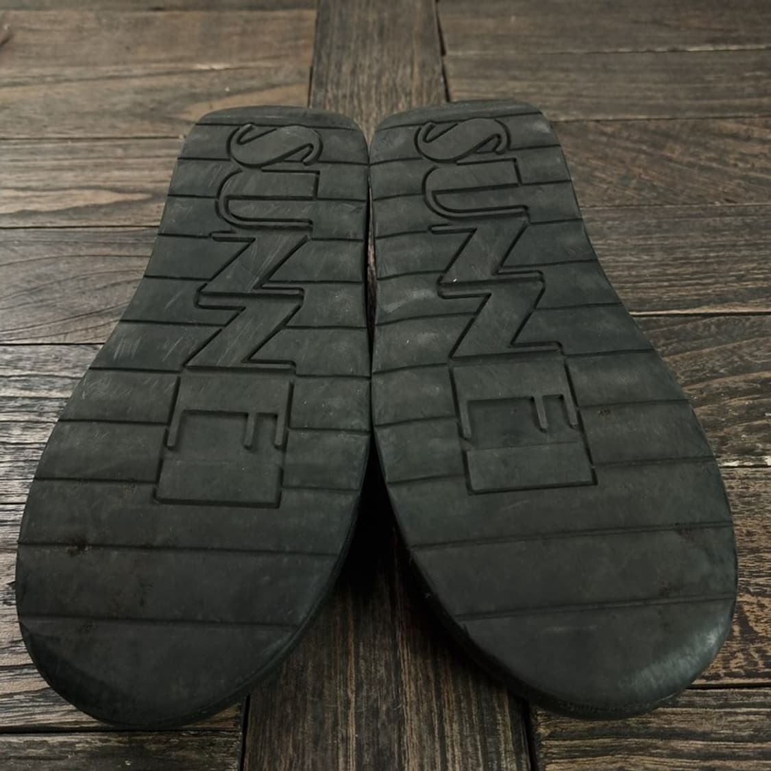 [써네이] 드리미 레더 슬립온 올블랙 P01493 상품이미지7