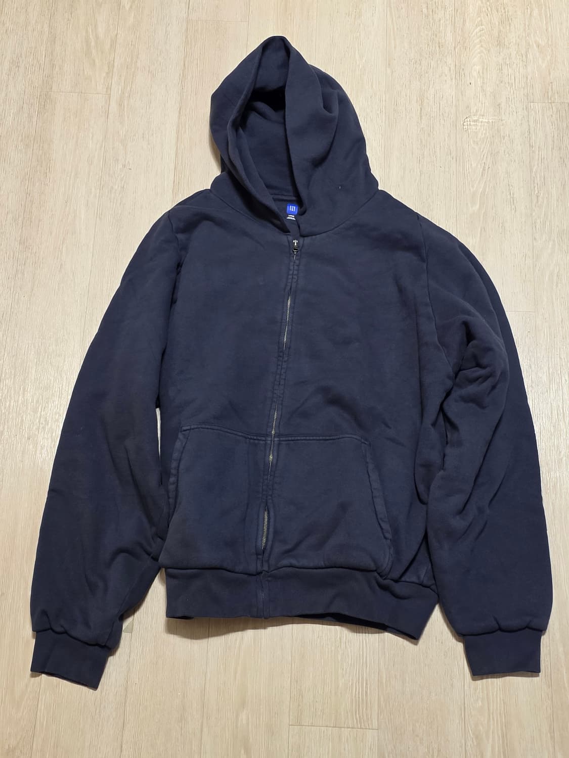 [L] 이지갭 후드 집업 네이비 상품이미지1