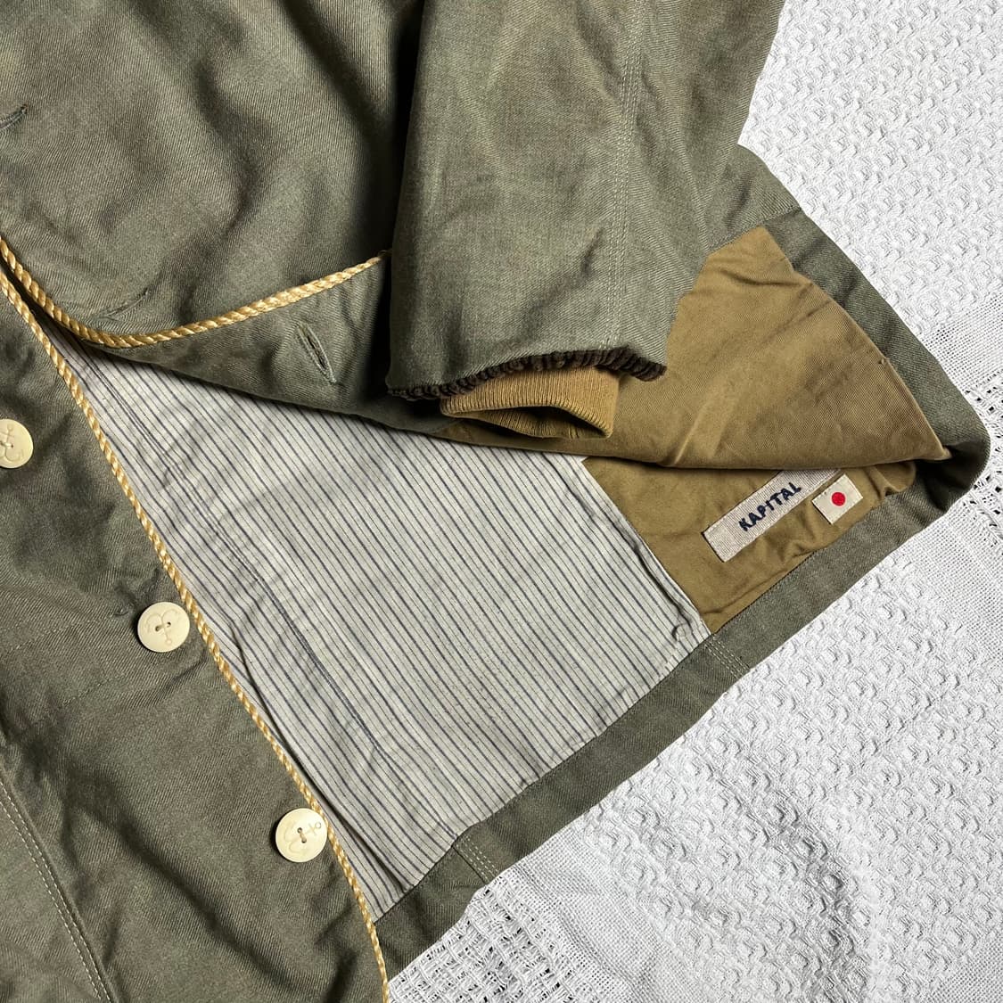 [Kapital] 캐피탈 내추럴 로프 트림 헤비자켓 상품이미지4