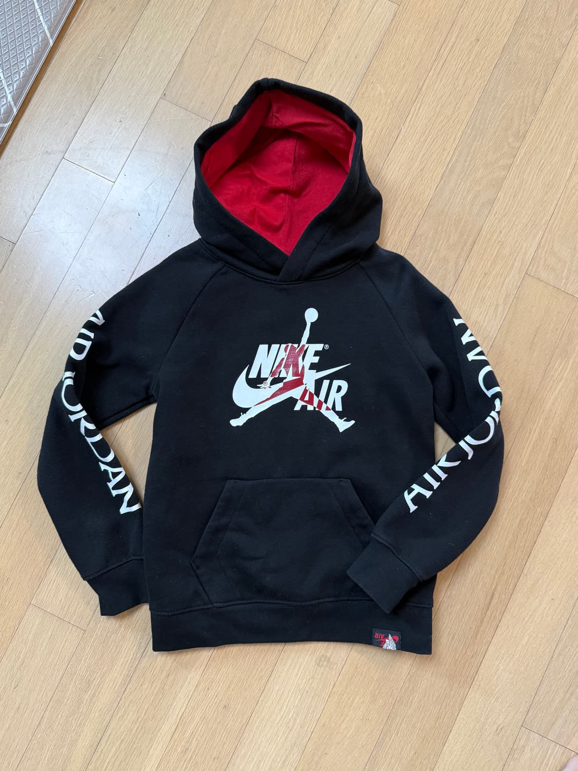 나이키 키즈 조던 블랙 후디 상품이미지1