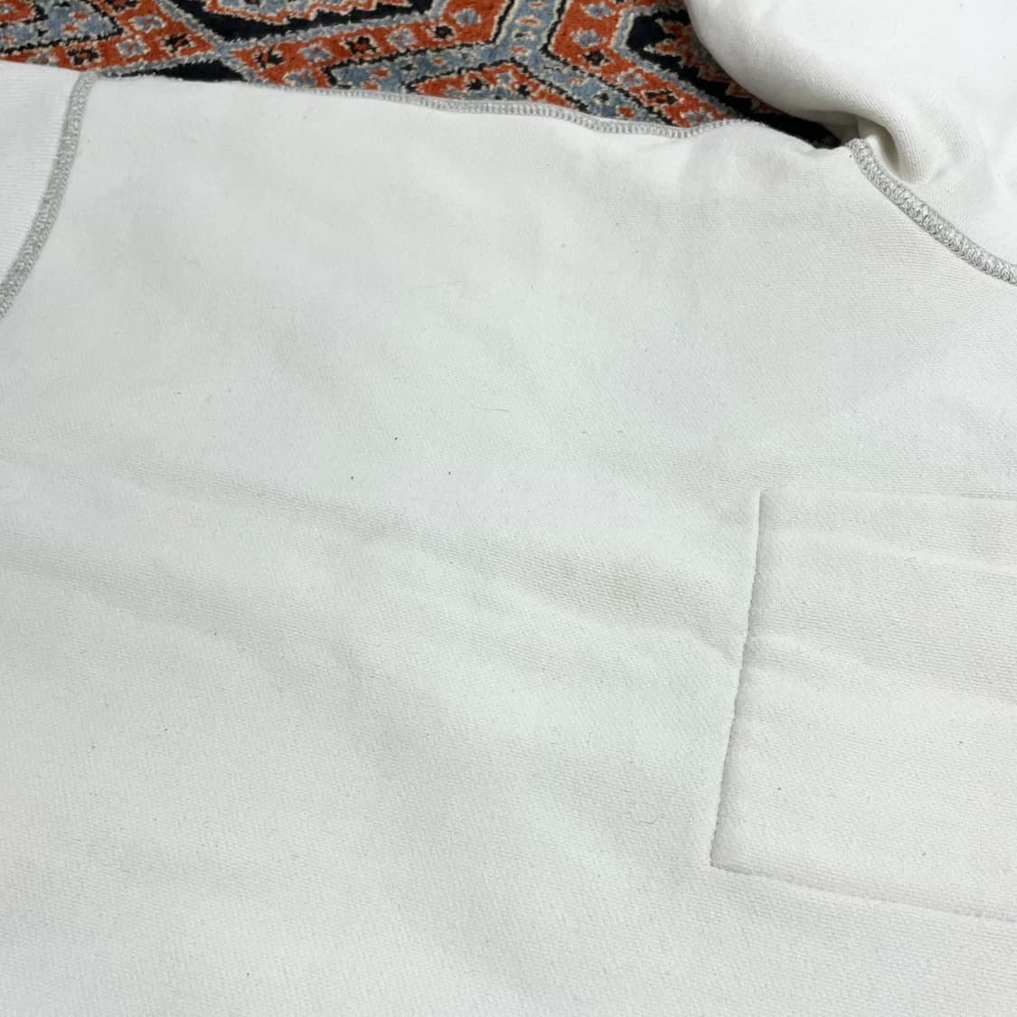 아베크롬비 스펠로고 화이트 기모 후드집업 여성S 상품이미지7