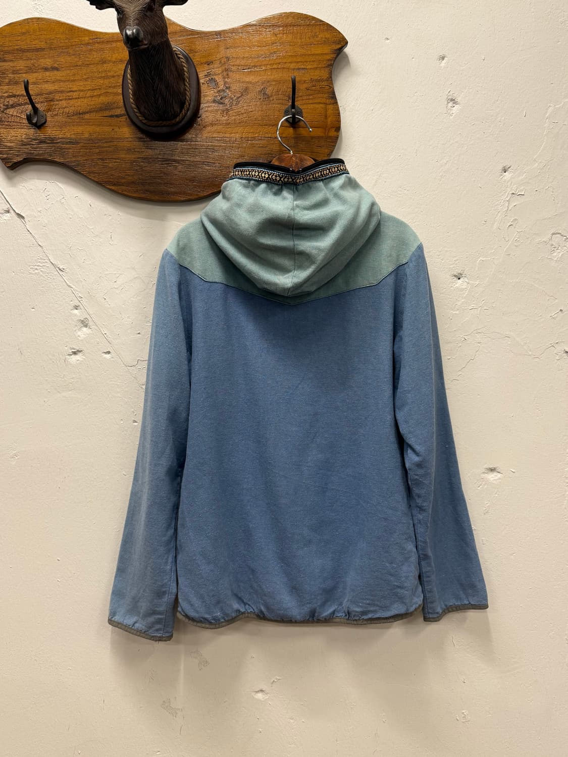 66) go slow caravan Multi-Fabric Zip Hoo 상품이미지5