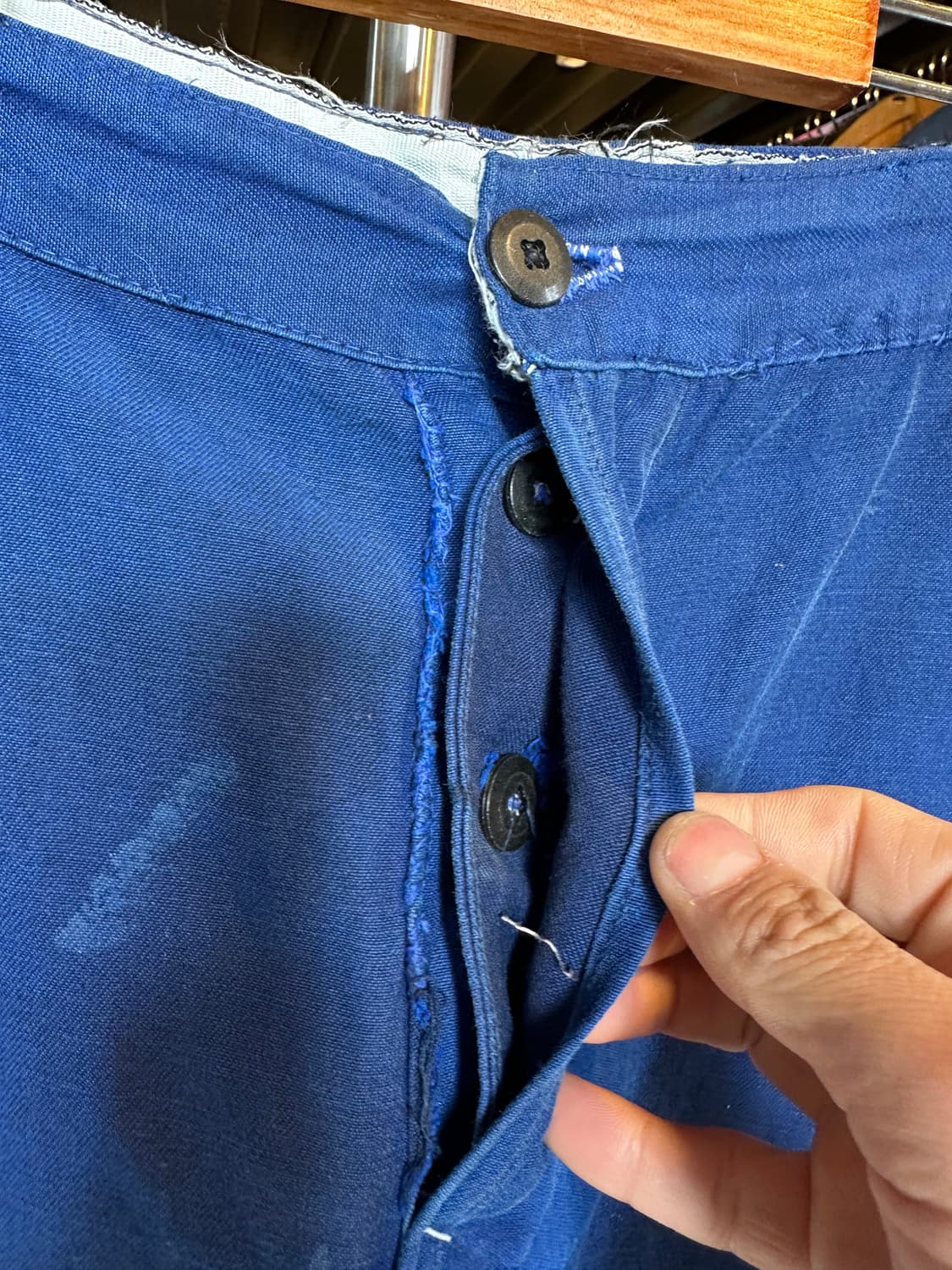 프렌치워크웨어 린넨 코튼 프렌치 워크팬츠 상품이미지5