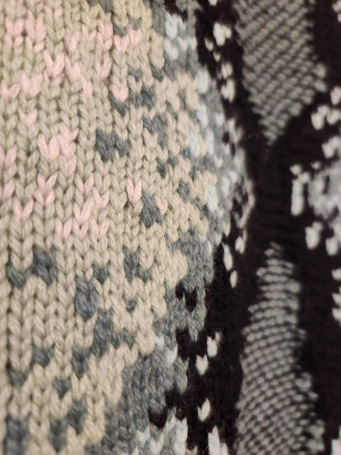 (정품)샤넬 배리 BARRIE 그린 니트 베스트 상품이미지4