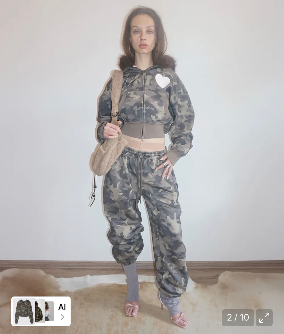 스컬프터 Chi Sweatpants Forest Camo 상품이미지2