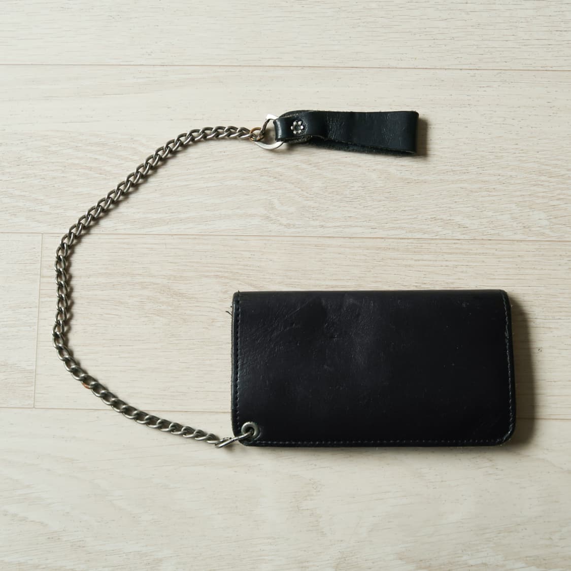 빈티지 7-80s 레더 트러커 지갑 상품이미지4