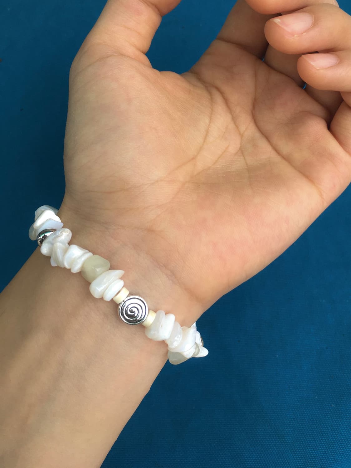 silver shell bracelet 상품이미지2