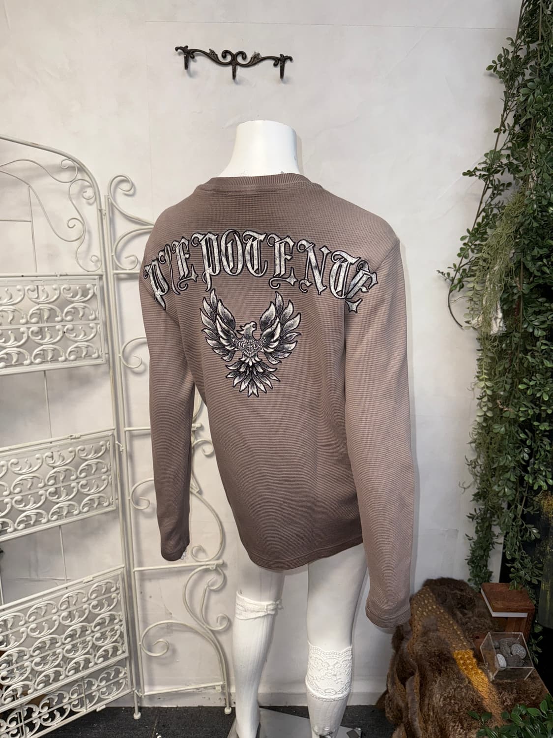 Prepotente ash brown oriental punk 긴팔티 상품이미지6