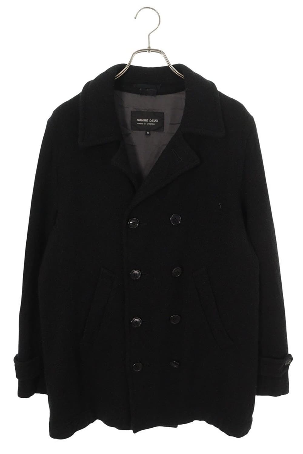 꼼데 옴므 듀스 축융 울 피코트 상품이미지1