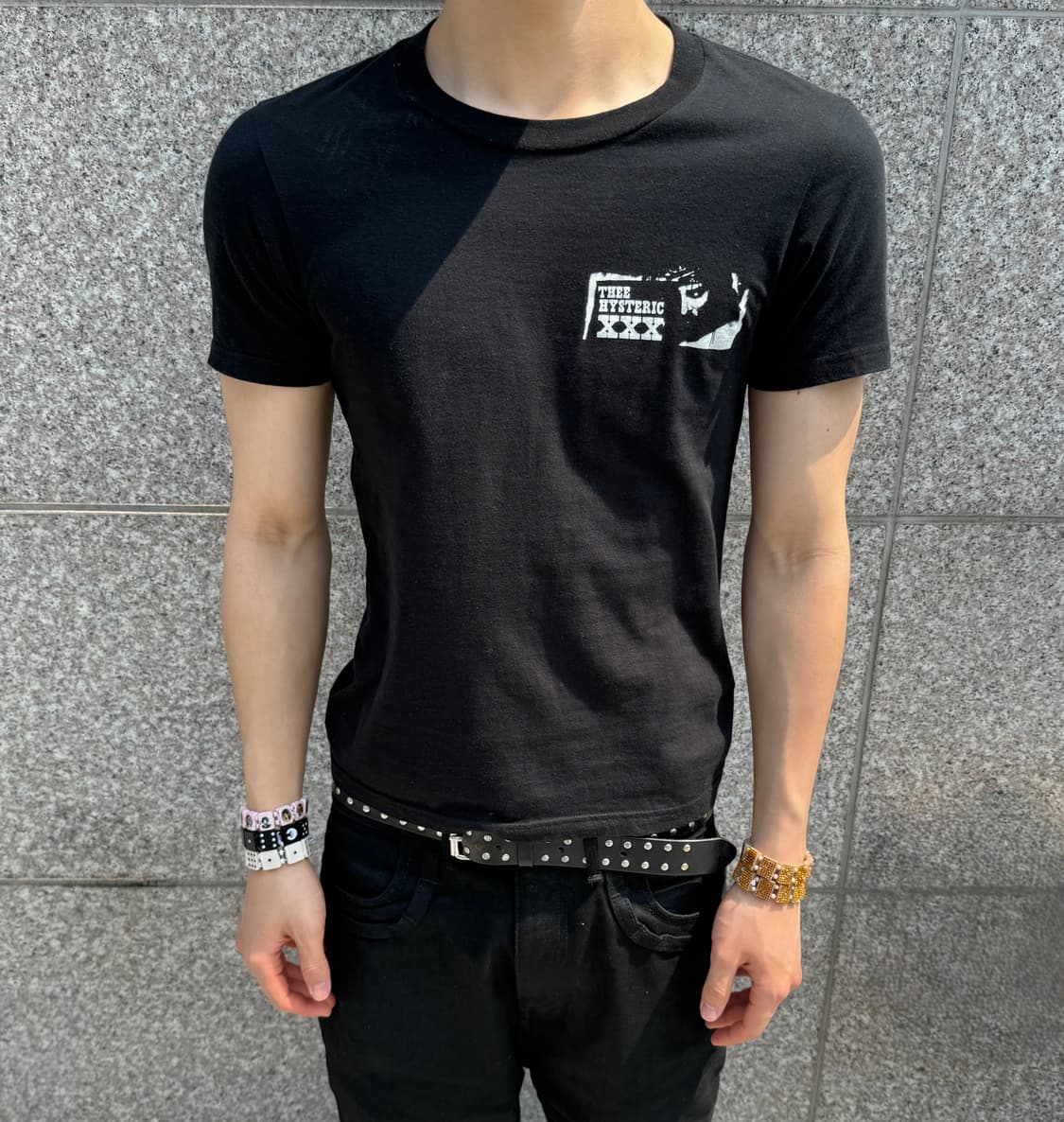 히스테릭글래머 XXX 예수고딕 크로스 티셔츠 상품이미지2
