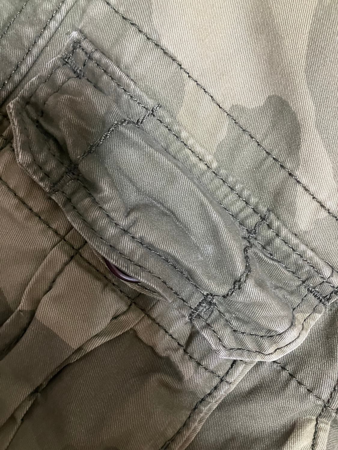 아베크롬비 카모 밀리터리 자켓 S 상품이미지4