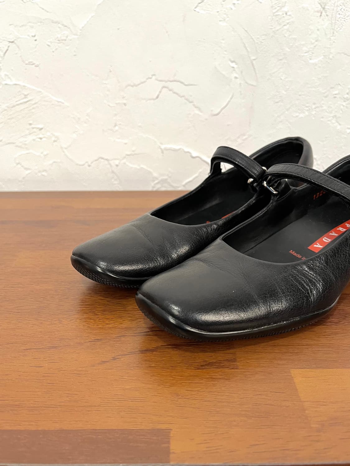 프라다 스포츠 레더 메리제인 플랫 상품이미지4