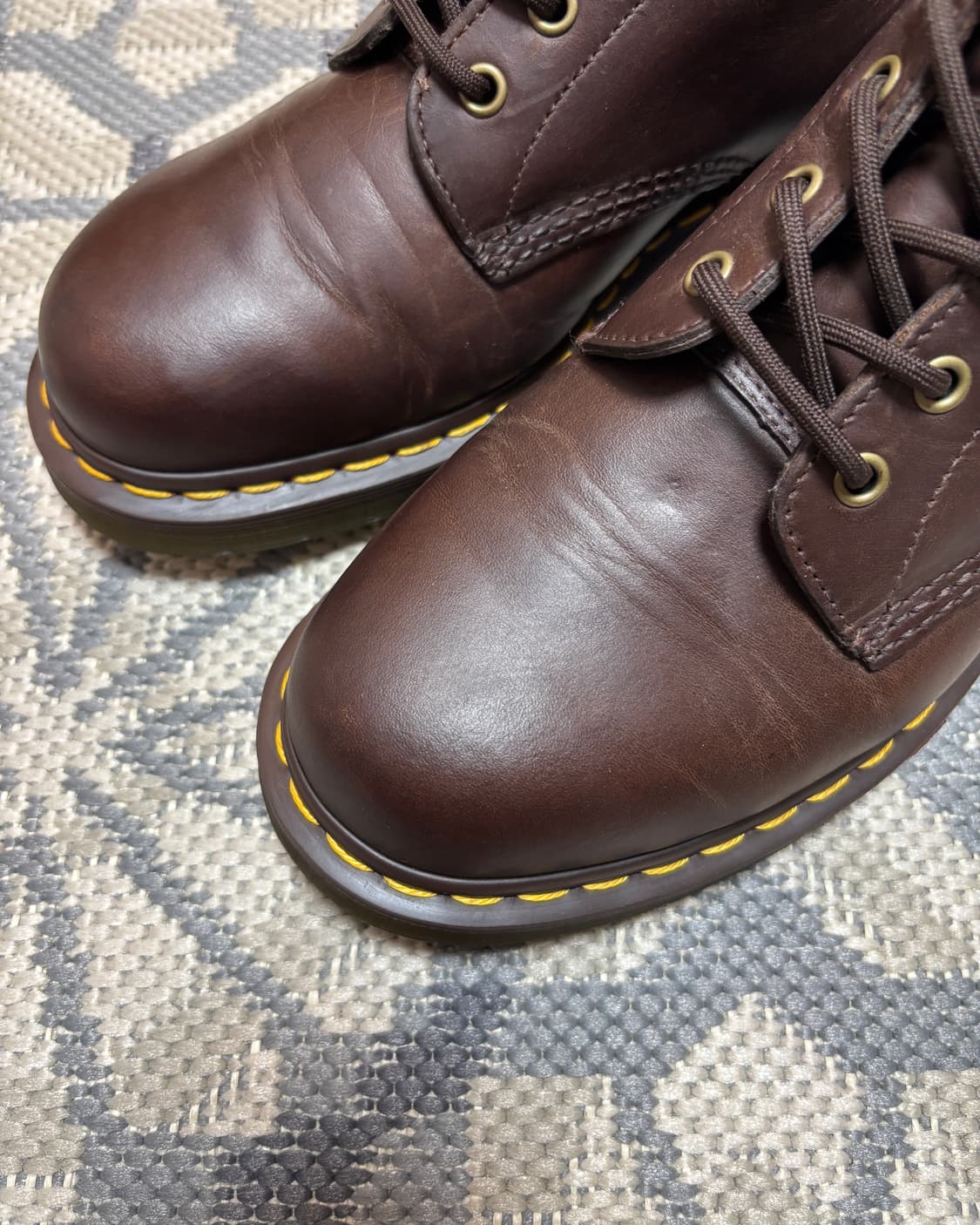 (280) 닥터마틴 101 6홀 크레이지 홀스 부츠 가우초 상품이미지3