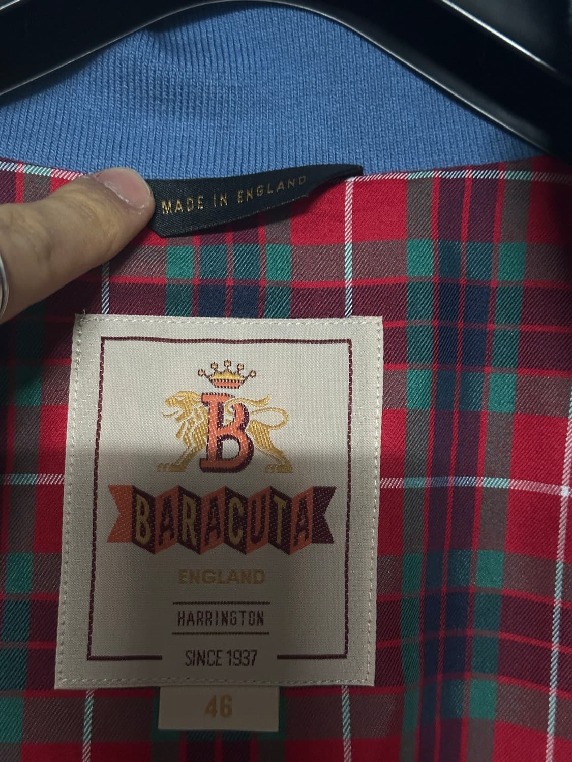 바라쿠타 G9 블루 46사이즈 1시간 착용 제품입니다 상품이미지2