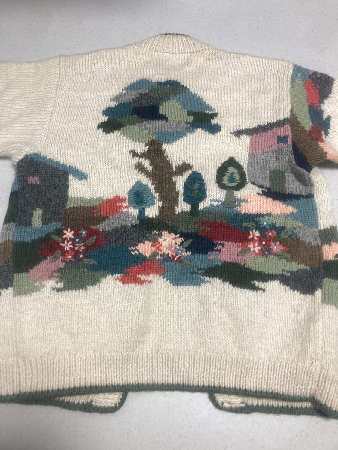 sirogojno 핸드메이드 코위찬 니트 가디건 M 상품이미지3