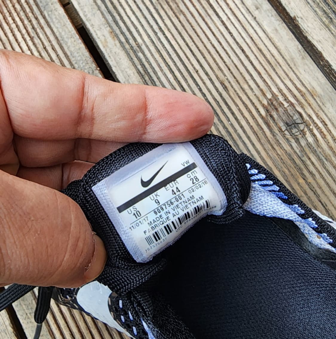 나이키 플라이니트 레이서 골프 검흰 909756-001(280) 상품이미지6