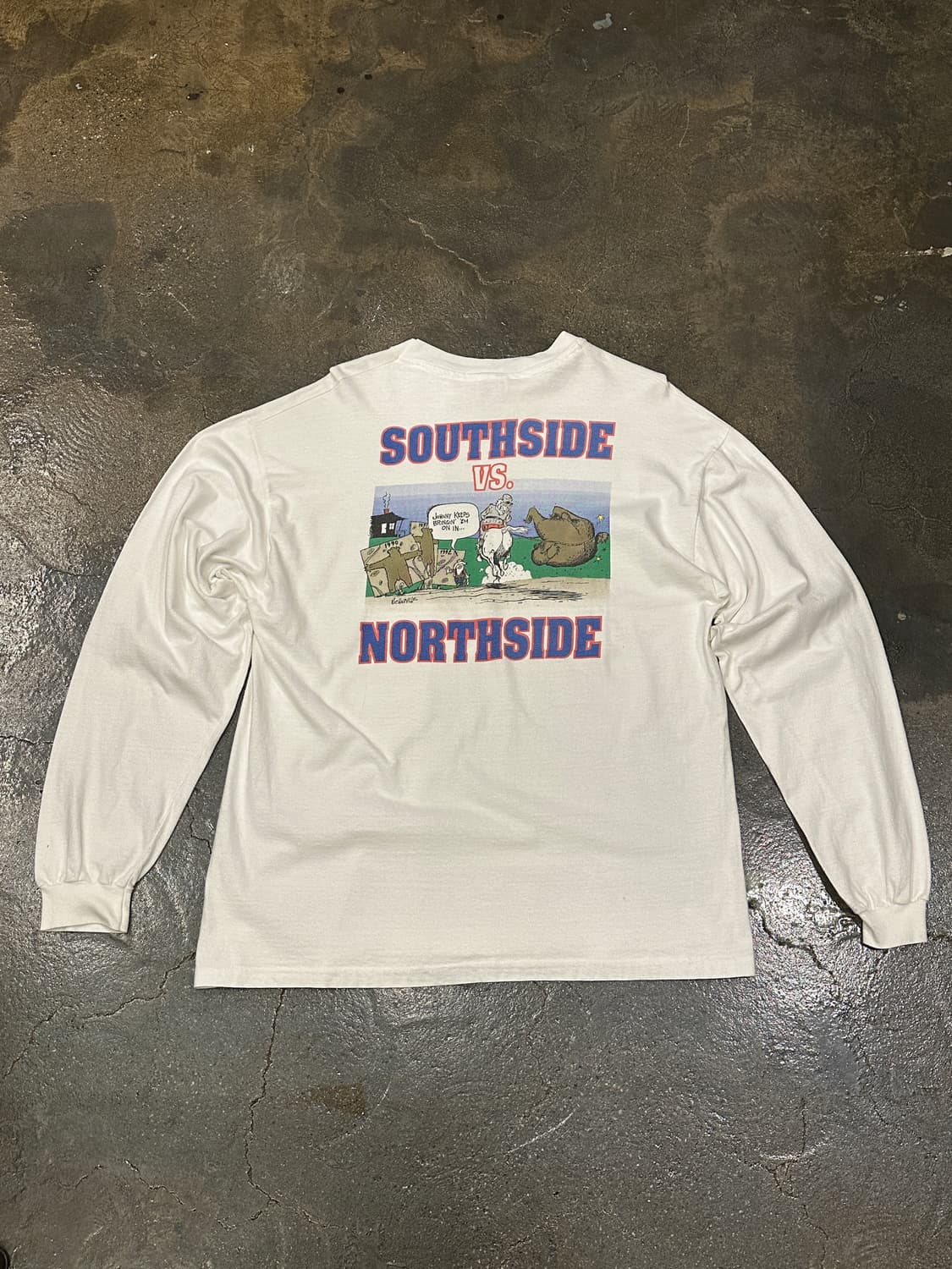 90s Hanes made in USA L/S 헤인즈 롱슬리브 XL 상품이미지2