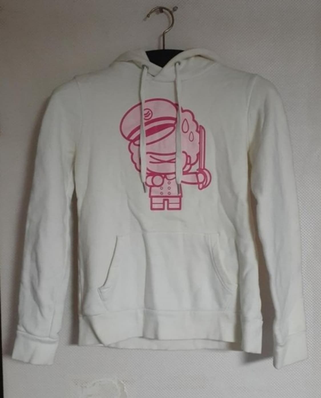 JOFF 조프 남녀공용 만화프린팅 기모 후드티 90 상품이미지1