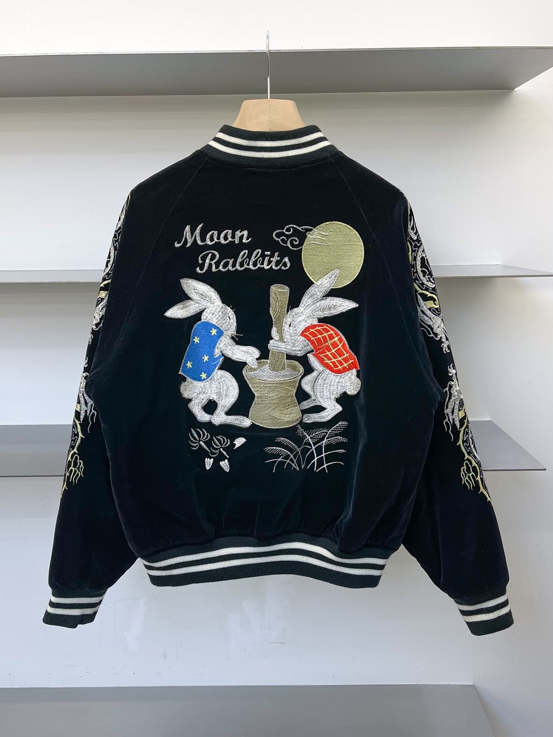 호시히메 문 래빗 벨벳 스카쟌 상품이미지1