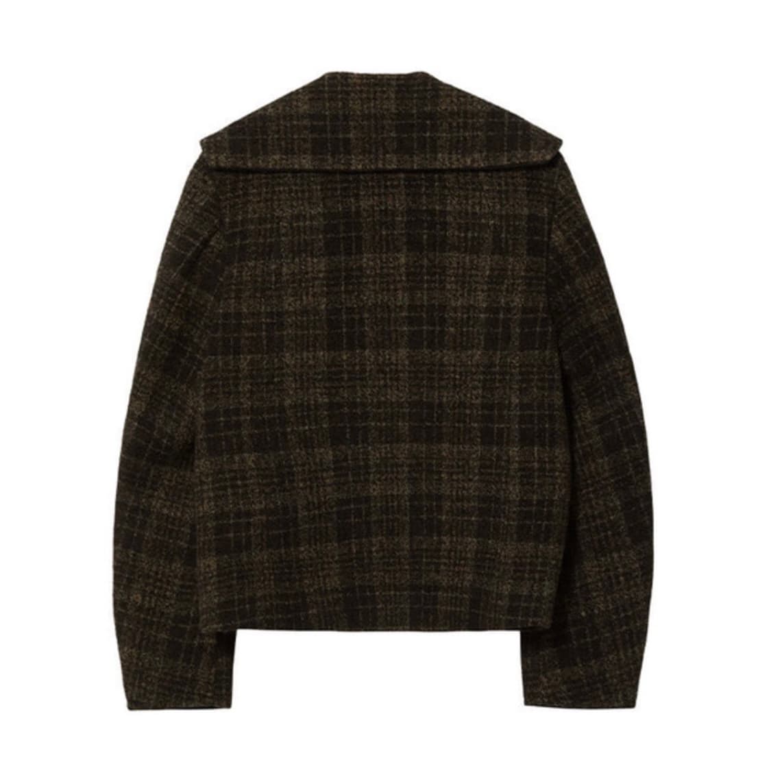 엔오르 마린체크숏코트 상품이미지2