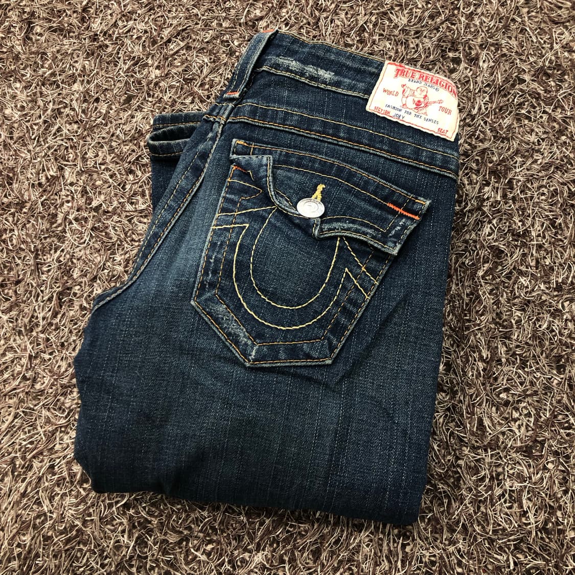 트루릴리전 JOEY 조이 플레어 부츠컷 데님 팬츠 상품이미지1