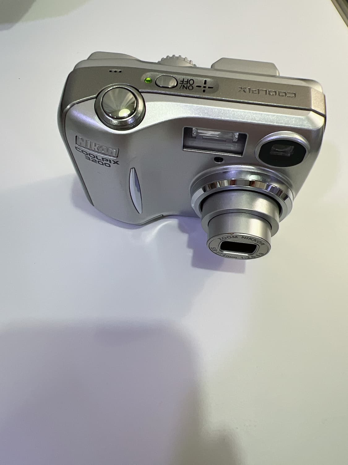 니콘 쿨픽스 3200 실버 빈티지 디카 상품이미지5