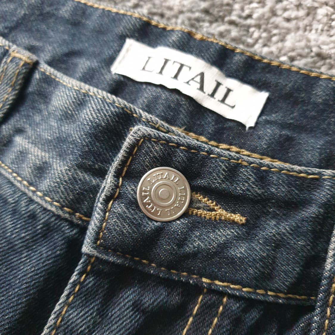 LITAIL 데미지 데님 팬츠 상품이미지6