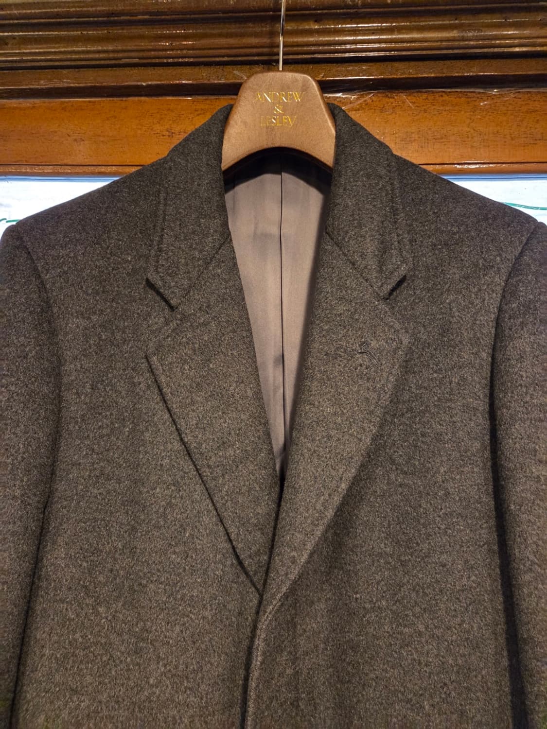 일본 비스포크 캐시미어 코트 상품이미지8