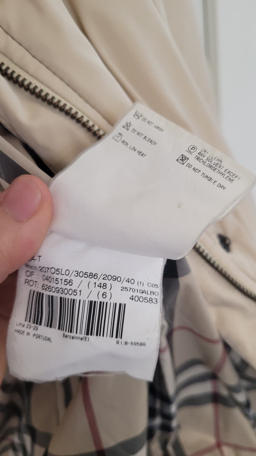 버버리  정품 여성 패딩 자켓-S사이즈 상품이미지9