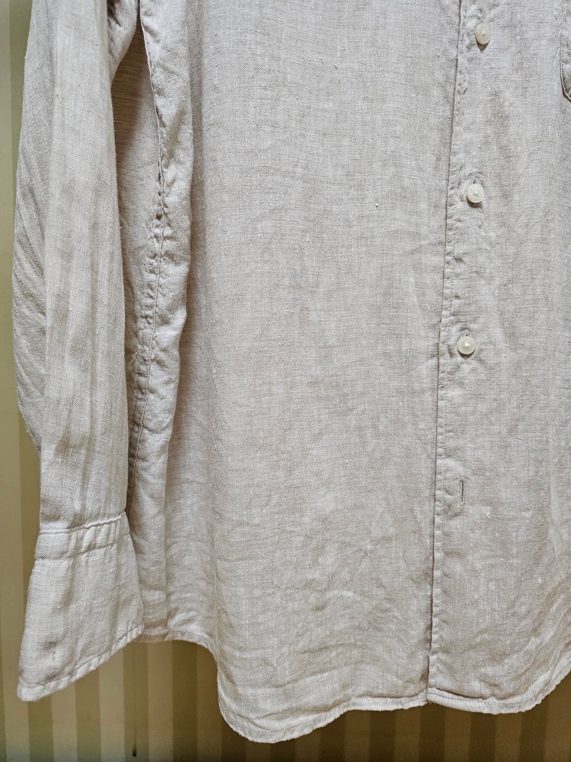 유니클로 셔츠 린넨 XL 상품이미지7